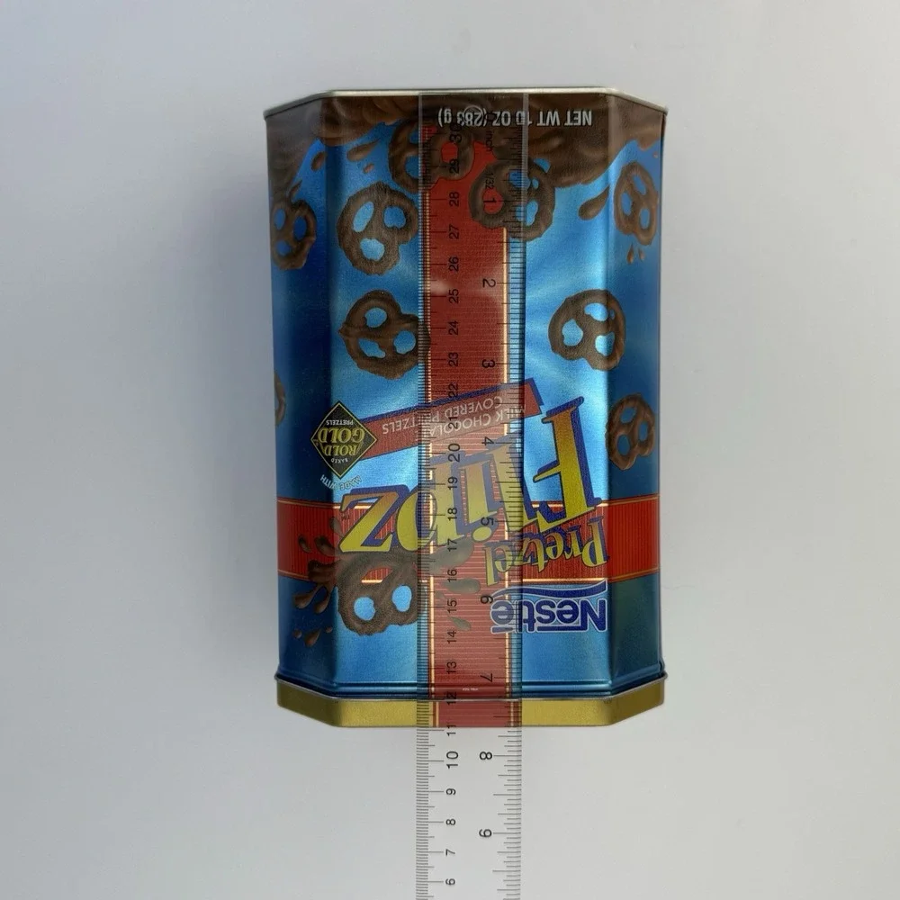 1990s Nestle Chocolate Frito-Lay‎ Rold Gold Pretzel Flipz Tin Canister